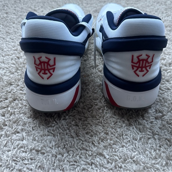 NWT Men’s Adidas D.O.N. Issue #2 GCA White/Navy Team USA FY0872 NO BOX Size 13 - Picture 7 of 15